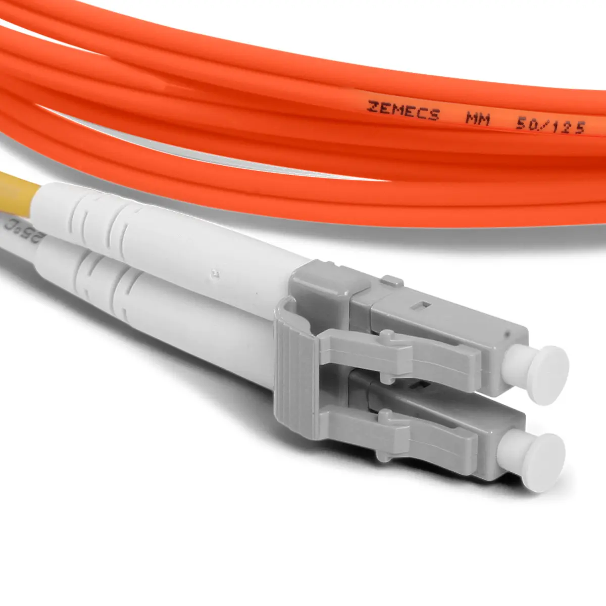 Zemecs_F2M2-2ZU-73YY_Multimode_OM2_Duplex_LC-LC_Patch_Cord_2