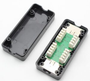 Kategori 6 Ek Kutusu, Korumasız, 110 Tip, ETL Onaylı, Siyah