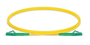 Simplex Patch Cord, Singlemode G652.D, LC/APC-LC/APC, Yellow