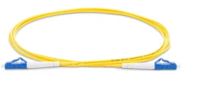 Simplex Patch Cord, Singlemode G652.D, LC/UPC-LC/UPC, Yellow